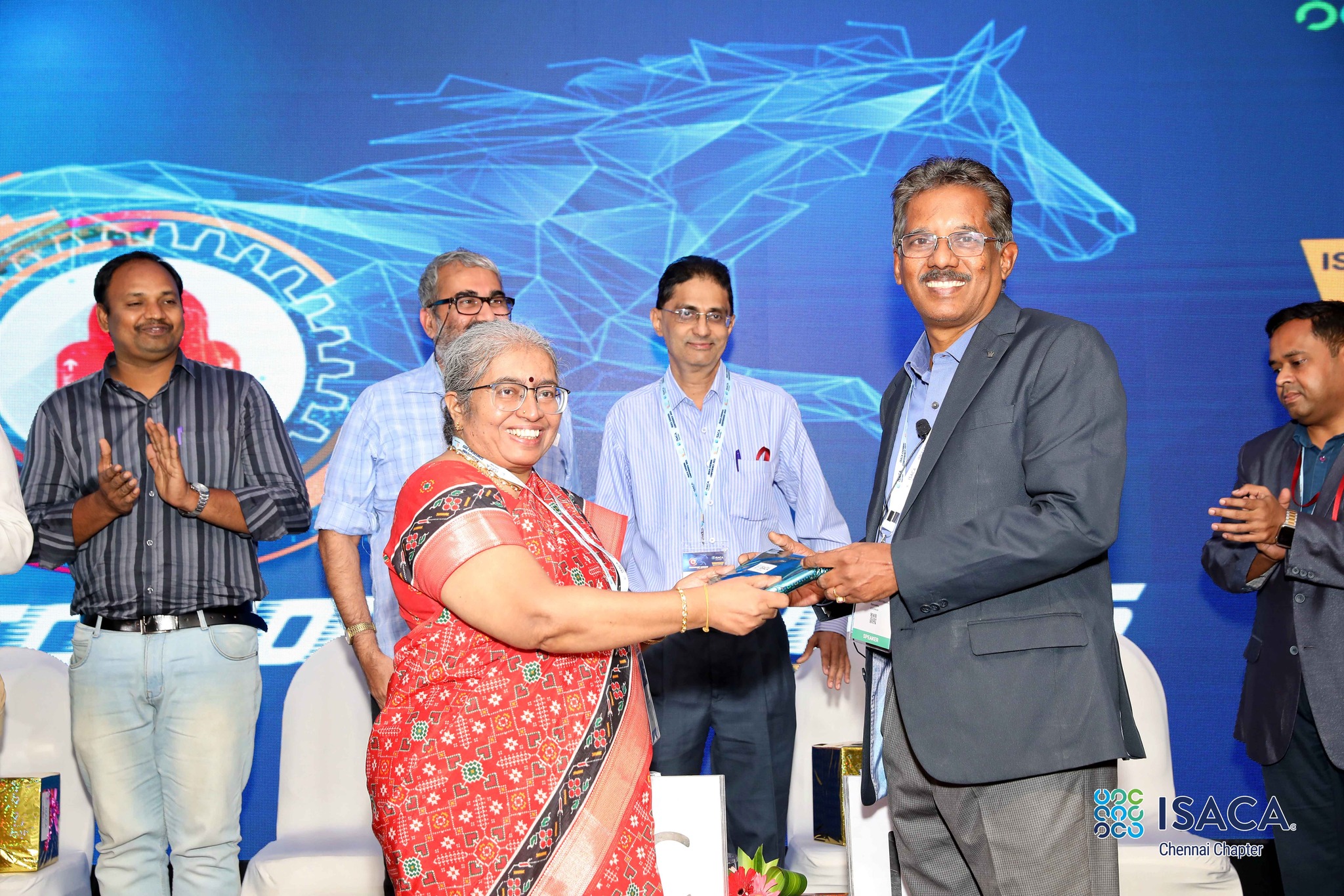 Dr. Sundararaman at ISACA Chennai Conference 2023